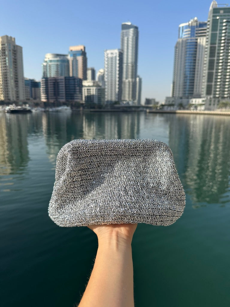 Glittered Midi Pouch